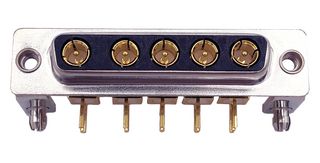 NORCOMP 685M5W5203L461 Conector D Sub de Diseño Combinable, Power-D 685M Series, DB-5W5, Receptáculo eléctrico