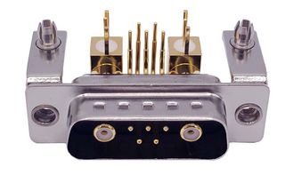 NORCOMP 685M7W2103L461 Conector D Sub de Diseño Combinable, Power-D 685M Series, DA-7W2, Macho, 7 Contactos