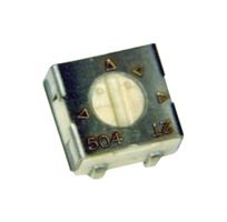TT ELECTRONICS / BI TECHNOLOGIES 23AR500LFTR Trimmer, Single Turn, Cermet, Top Adjust, 500 ohm, Surface Mount, 1 Turns