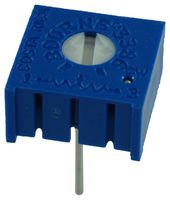 BOURNS 3386F-1-203LF Trimmer, Single Turn, Cermet, Top Adjust, 20 kohm, Through Hole, 1 Turns