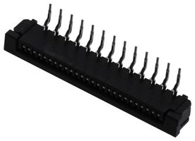 AMPHENOL COMMUNICATIONS SOLUTIONS SLW26R-1C7LF Conector FFC / FPC para tarjeta, Ángulo Recto, 1 mm, 26 Contactos, Receptáculo eléctrico