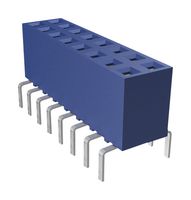 AMPHENOL COMMUNICATIONS SOLUTIONS 76342-304LF PCB Receptacle, Board-to-Board, 2.54 mm, 2 Rows, 8 Contacts, Through Hole Mount