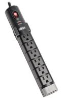 EATON TRIPP LITE TLP806TEL Supresor de Picos de Voltaje, 8 Tomacorrientes, NEMA 5-15R, 15 A, 120 V, NEMA 5-15P, 6 ft