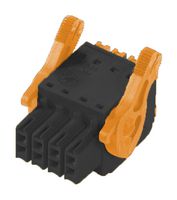 WEIDMULLER 1278240000 Pluggable Terminal Block, 3.5 mm, 6 Positions, 26 AWG, 16 AWG, 1.5 mm², Push In