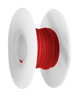 JONARD TOOLS R30R-0100 Cable, PVDF (Fluoruro de Polivinildieno), Rojo, 30 AWG, Sólido, 100 ft