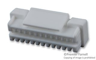 MOLEX 504186-2400 Carcasa de Conector, Blanco, Serie Micro-Lock 504186, Receptáculo eléctrico, 24 Posiciones, 1.25 mm