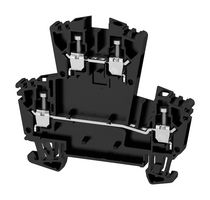 WEIDMULLER 1067940000 Bloque de Terminal c/Montaje en Riel DIN, De Paso, 4 Posiciones, 30 AWG, 12 AWG, 4 mm², Tornillo