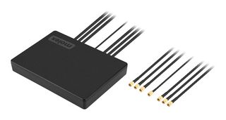 MOLEX 217853-1000 Antena RF, 5.925GHz a 7.125GHz, 5G, GPS, 6.9 dBi, 50 ohms, Adhesiva