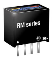 RECOM POWER RM-0505S Isolated Through Hole DC/DC Converter, Medical, SIP, 1:1, 250 mW, 1 Output, 5 V