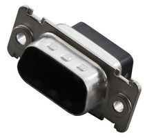 AMPHENOL COMMUNICATIONS SOLUTIONS 8656F09PLTXLF Cubierta para Conector tipo D Sub, 9 Posiciones, D Sub, DE, 8656 Series, Macho, Acero