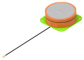 TE CONNECTIVITY 2108854-1 Antenna, Adhesive, Right Hand Circular, 1.559 GHz to 1.61 GHz, 35.2 dBi