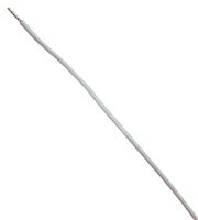 MULTICOMP PRO MP011206 Cable, PVC (Policloruro de Vinilo), Blanco, 22 AWG, 17 x 0.16mm, 100 ft
