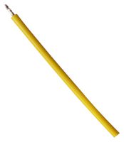 MULTICOMP PRO MP011207 Cable, PVC (Policloruro de Vinilo), Amarillo, 22 AWG, 17 x 0.16mm, 100 ft