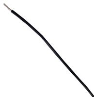 MULTICOMP PRO MP011204 Cable, PVC (Policloruro de Vinilo), Negro, 22 AWG, 17 x 0.16mm, 100 ft