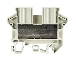 WIELAND ELECTRIC 57.016.5055.0 Bloque de Terminal c/Montaje en Riel DIN, Pasante, 2 Posiciones, 16 mm², Tornillo, 76 A
