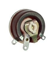 OHMITE RLSR50E Rheostat, Wirewound, 0.5 ohm, 150 W, L Series, Panel Mount, Flatted