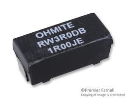 OHMITE RW3R0DB1R00JET Resistencia SMD Chip, 1 ohm, ± 5%, 3 W, SMD, Bobinado, Propósito General