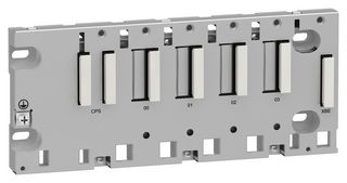 SCHNEIDER ELECTRIC BMXXBP0400 RACK, 4 RANURAS, PANEL