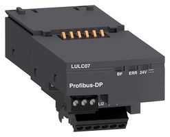 SCHNEIDER ELECTRIC LULC07 Communication Module, 2 Outputs, 24 VDC, Plug-In Mount, Controller
