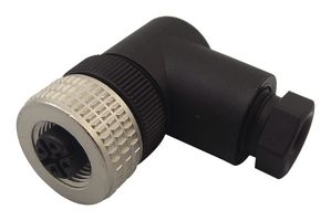 TELEMECANIQUE SENSORS XZCC12MCM40B Conector para Sensor, OsiSense Series, M12, Male, 4 Contactos, Roscado Macho
