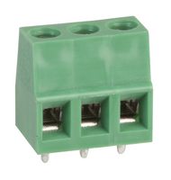 MULTICOMP PRO MC000027 Wire-To-Board Terminal Block, 5 mm, 3 Positions, 26 AWG, 12 AWG, Screw