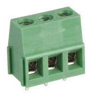 MULTICOMP PRO MC000047 Wire-To-Board Terminal Block, 5 mm, 3 Positions, 26 AWG, 12 AWG, Screw