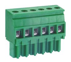 MULTICOMP PRO MC000105 Pluggable Terminal Block, 3.81 mm, 3 Positions, 24 AWG, 16 AWG, Screw