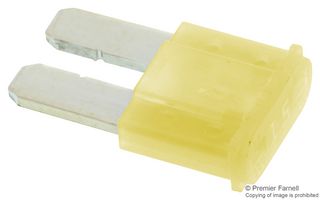 LITTELFUSE 0327020.LXS Fuse, Automotive, 20 A, 32 V, 9.1mm x 3.8mm x 7.9mm, MICRO2 327 Series