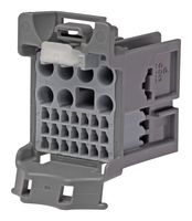 160014-0004 - Carcasa de Conector Automotriz, Híbrido, Serie stAK50h 160014, Receptáculo eléctrico, 28 Posiciones