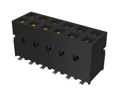 AMPHENOL COMMUNICATIONS SOLUTIONS 89898-307ALF Receptáculo PCB, Tarjeta-a-Tarjeta, 2.54 mm, 2 Líneas, 14 Contactos, Montaje Superficial
