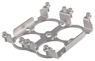 TE CONNECTIVITY T0924048581-000 Connector Accessory, Frame, AMP 4Pos Rectangular Connectors