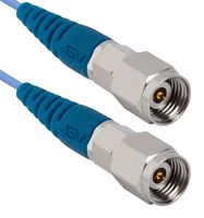 AMPHENOL SV MICROWAVE 7016-0121 RF / Coaxial Cable Assembly, 12 ", 304.8 mm, 0.047" Flexible, 2.4mm Plug, 2.4mm Plug, 50 ohm