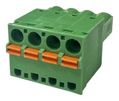 MULTICOMP PRO MP011171 Pluggable Terminal Block, 5.08 mm, 4 Positions, Push In