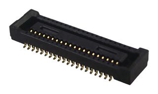 HIROSE / HRS DF40C-40DS-0.4V(51) Mezzanine Connector, Receptacle, 0.4 mm, 2 Rows, 40 Contacts, Surface Mount, Phosphor Bronze