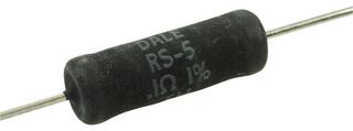 VISHAY RS005R1000FE12 Through Hole Resistor, 100 mohm, RS Series, 5 W, ± 1%, Axial Leaded