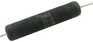 VISHAY RS010R1000FE12 Through Hole Resistor, 100 mohm, RS Series, 10 W, ± 1%, Axial Leaded