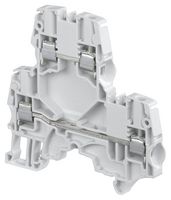 TE CONNECTIVITY - ENTRELEC 1SNK505210R0000 Bloque de Terminal c/Montaje en Riel DIN, 4 Posiciones, 24 AWG, 12 AWG, 4 mm², Tornillo, 29 A