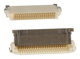 HIROSE / HRS FH55-22S-0.5SH FFC / FPC Board Connector, 0.5 mm, 22 Contacts, Receptacle, FH55 Series