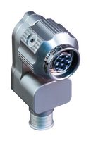 GLENAIR 801-069-26ZNU19-100AA207 Circular Connector, Mighty Mouse 801 Series, Right Angle Plug, 100 Contacts