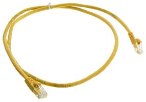 AIM CAMBRIDGE - CINCH CONNECTIVITY 73-7795-3 Ethernet Cable, Cat5e, RJ45 Plug to RJ45 Plug, UTP (Unshielded Twisted Pair), Yellow, 914 mm