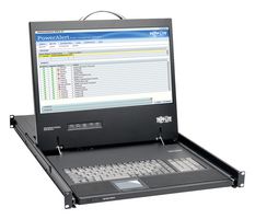EATON TRIPP LITE B021-000-19-HD RACK-MOUNT CONSOLE W/19" LCD/DVI/VGA, 1U
