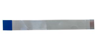 MULTICOMP PRO MP-FFCA10042003B FFC / FPC Cable, 4 Conductor, 1 mm, Opposite Sided Contacts, 7.9 ", 200 mm, White