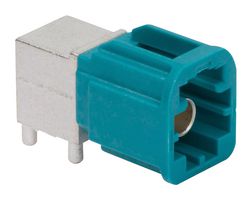 AMPHENOL RF FM1-NZRP-PCB-1 Conector RF, AUTOMATE, Tipo A Mini-FAKRA, 1 Puertos, PCB Agujero Pasante, A/R, Plug, 50Ohm, Código Z