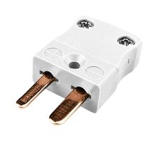 LABFACILITY FMTC-CU-M Thermocouple Connector, Miniature, Orange, Plug, Type Copper
