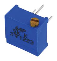 VISHAY 064P502 Trimmer, Multi Turn, Cermet, Side Adjust, 5 kohm, Through Hole, 25 Turns