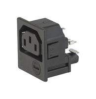 SCHURTER 4719.5310 Módulo entrada energía IEC sin filtrar, IEC Outlet, Propósito General, 10 A, 250 VAC