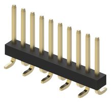 GCT BC032-06-A-2-0200-0380-L-D Pin Header, Board-to-Board, 1 mm, 1 Rows, 6 Contacts, Surface Mount Straight, BC032 Series