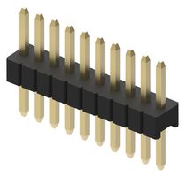 GCT BD020-05-A-J-0350-0300-L-G Pin Header, Board-to-Board, 1.27 mm, 1 Rows, 5 Contacts, Through Hole Straight, BD020 Series