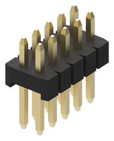 GCT BD030-08-A-A-0350-0300-L-G Pin Header, Board-to-Board, 1.27 mm, 2 Rows, 8 Contacts, Through Hole Straight, BD030 Series