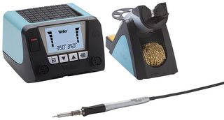 WELLER WT2010M Kit de Estación de Soldadura, 150W, 450°C Temp. Máx., Unidad de Potencia WT2M, Maneral WTP90, Base